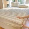 KIZAMI Queen/King Fitted Sheet Set, Solid-Color Plush Coral Fleece, Winter-Warm view 1