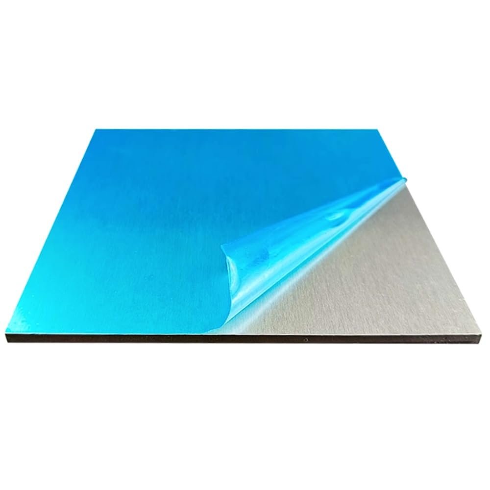 1-Piece 6061 Aluminum Plate, High-Strength Aluminum Alloy, 1 × 300 × 300 mm