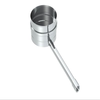 Single-Wall Stainless Steel Chimney Condensate Tray, 100 mm Diameter