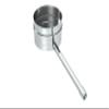 Single-Wall Stainless Steel Chimney Condensate Tray, 100 mm Diameter view 1