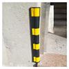 LPAGOLMIX Yellow Reflective Garage Wall and Corner Protectors, 1 cm Thick, 2 x 120 cm view 1