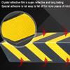 LPAGOLMIX Yellow Reflective Garage Wall and Corner Protectors, 1 cm Thick, 2 x 120 cm view 3