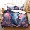 Elephant Duvet Cover Set for Kids, Double 200 x 200 cm view 1