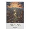 Chicago, Illinois Puzzle, 1,000 Pieces for Adults and Teens, 75 x 50 cm view 1