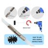 150 mm Rotating Chimney Brush with Long Handle, 6 x 410 mm Flexible Rods view 4