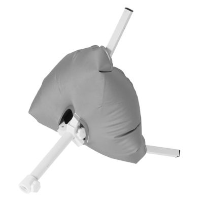 BCOATH Metal and PVC Garden Umbrella Stand