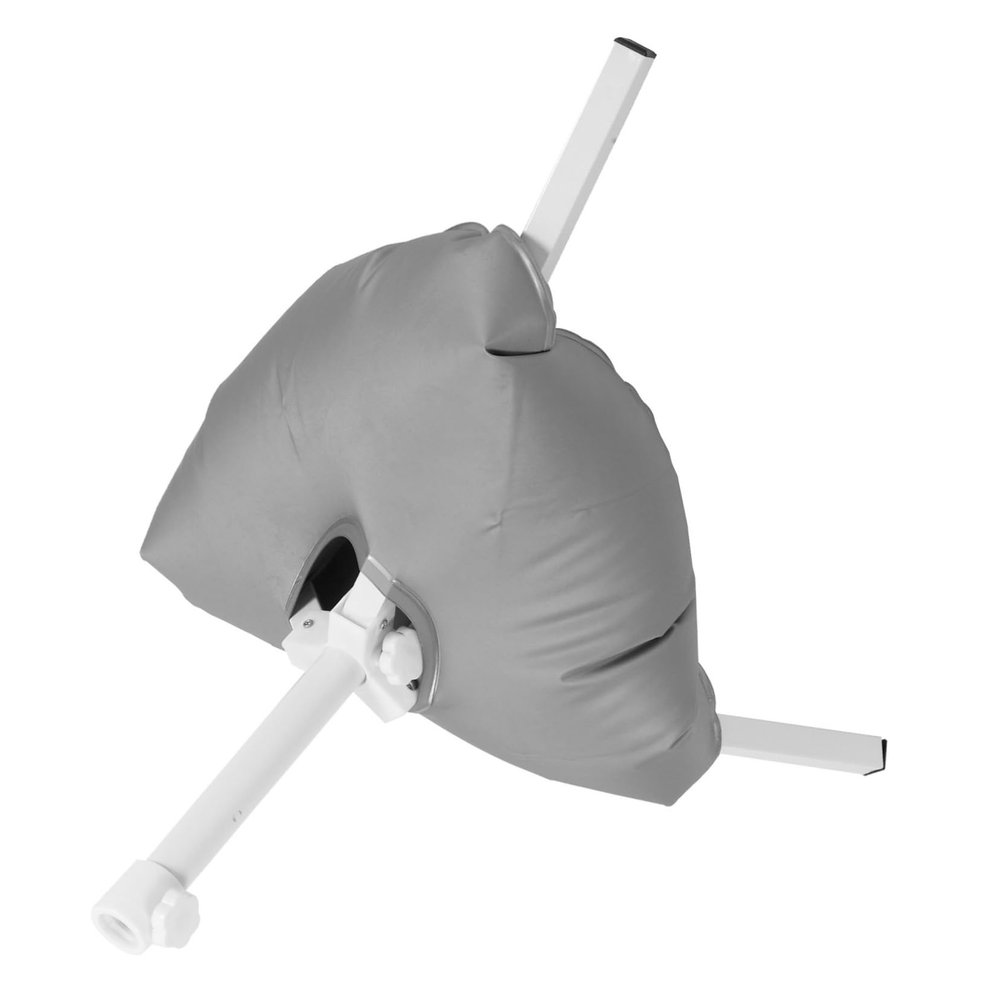 BCOATH Metal and PVC Garden Umbrella Stand