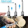 Carbide-Tipped Woodturning Tool Set with Removable Handle view 3