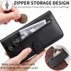 BAILI Wallet Case for Honor 300 Pro with Zipper and Stand view 4