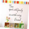 OSALADI Family Wall Sticker Set, Easy to Apply, Removable, for Living Room and Bedroom Decoration view 4