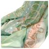 Dragon and Phoenix Printed Chiffon Fabric, Light Green, 1.5 × 1 m view 1