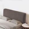 JANEMUA Universal Bed Headboard Cover, Velvet Protector for Bedroom Decor, Elastic Headboard Cover for Twin, Full & King Beds, Brown, 180 cm view 1