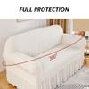 DUOLEH Stretch Sofa Covers for 1-, 2-, 3-, and 4-Seat Sofas view 3