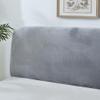 JANEMUA Dustproof Headboard Cover, Washable Elastic Slipcover, Gray, 150–165 cm view 1