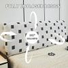 ZZYK E 150 cm/59 in White Headboard Cover view 3