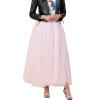 WILLBEST Women's Tulle Skirt, Green/Black, Short Costume Skirt view 1