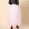 WILLBEST Women's Tulle Skirt, Green/Black, Short Costume Skirt view 2