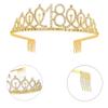 18th Birthday Sash and Tiara, Gold view 4