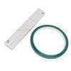 LUCKDANO 1/4-Inch 10-Inch Tape Splicing Set with CNC Aluminum Splicing Block for Revoxsonido Open-Reel Tape view 2