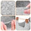 XL Foldable Firewood Basket for Fireplace Logs, 3 mm, 14 kg, Misty Gray view 3