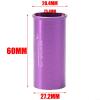 Bicycle Seatpost Adapter Sleeve for Various Sizes, CNC-Machined Aluminum Alloy (27.2/25.4 mm) view 4
