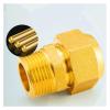 EKFBQBGW H58 Brass BSPP Male × Flare-Fit Metric Tube Pipe Fitting, 1/2", 3/4", 1" × 12/14/16/25 mm, 25 mm Straight Male 3/4" view 3