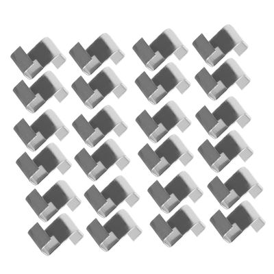 100-Piece Z-Shaped Stainless Steel Greenhouse Glass Clips