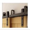 Bypass Barn Door Hardware Kit, 366 cm (12 ft) Rail view 2