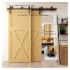 Bypass Barn Door Hardware Kit, 366 cm (12 ft) Rail view 3