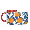 Tropical Orange Coffee Mug, 330 ml Ceramic Tea Cup view 4