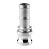 FRAOMHFW 304 Stainless Steel Cam Lock Adapter, BSP Thread, E Type, SUS 304, 1-1/4 in view 1