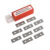 URPIZY 10-Piece Carbide Inserts, 30 x 12 x 1.5 mm, 35° for Woodturning Tools view 2