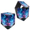 RWUTYTIUL MTG Commander Deck Box, PU Leather Card Storage for 100+ Sleeved Cards, Strong Magnets, Moon Pink Tree view 1