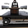 Ski Training Machine, Indoor Ski Simulator with Poles and Mat view 3