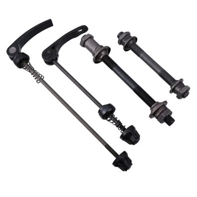 WHAMVOX Bicycle Hub Quick-Release Skewers, Hollow Axle, for Front and Rear Axles, Metal, Tool-Free Installation, 1 Set