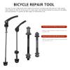 WHAMVOX Bicycle Hub Quick-Release Skewers, Hollow Axle, for Front and Rear Axles, Metal, Tool-Free Installation, 1 Set view 3