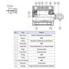 PWQBABJWL Pneumatic Cylinder SDAJ32X40-30 SDAJ32X40-30-S SDAJ32X40-30-SB -B (Stroke 95mm-s, SSA80-B) view 4