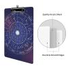 Constellation Blue A4 Clipboard Writing Pad Holder for Offices, Classrooms, and Restaurants view 3