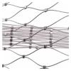 DTVEW 304 Stainless Steel Cable Mesh, 10/8/6/5 cm Mesh, Garden, Railing and Stair Safety Net, 8 cm/2 mm, 3 x 6 m view 1