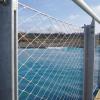 DTVEW 304 Stainless Steel Cable Mesh, 10/8/6/5 cm Mesh, Garden, Railing and Stair Safety Net, 8 cm/2 mm, 3 x 6 m view 2
