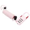 Retractable Bicycle Lock with Combination Lock for Bicycles and E-Bikes view 1