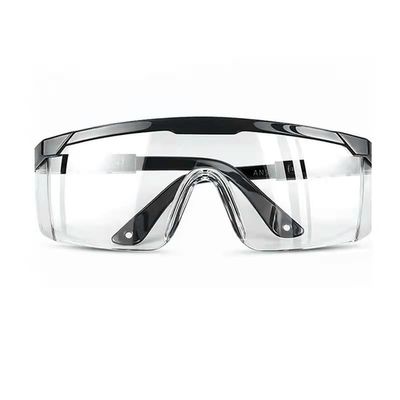 BFhongly 1-Pack Safety Glasses, Clear Anti-Fog Over-Glasses, Industrial-Approved, Wide-View
