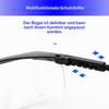 BFhongly 1-Pack Safety Glasses, Clear Anti-Fog Over-Glasses, Industrial-Approved, Wide-View view 4