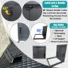LXLZYXSF Galvanized Steel Roof Hatch Cover, Attic Access Hatch with Gas Struts & Bolt Lock (22 x 36 in / 56 x 91.5 cm) view 4