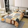 100% Cotton Cartoon Dog Duvet Cover Set 155 x 220 cm, Shiba Inu, Reversible view 2