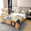 100% Cotton Cartoon Dog Duvet Cover Set 155 x 220 cm, Shiba Inu, Reversible view 3