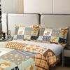 100% Cotton Cartoon Dog Duvet Cover Set 155 x 220 cm, Shiba Inu, Reversible view 4