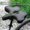 Wide Comfort Bicycle Saddle with Shock Absorption view 2