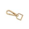 HEXHUASR 1-Piece Metal Swivel Snap Hooks for Leathercraft, Bag Straps, Belts, Webbing and Keychains, 5 Sizes (Light Gold, 32 mm Inner Diameter) view 1