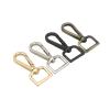 HEXHUASR 1-Piece Metal Swivel Snap Hooks for Leathercraft, Bag Straps, Belts, Webbing and Keychains, 5 Sizes (Light Gold, 32 mm Inner Diameter) view 2